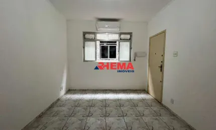 Apartamento com 2 dormitórios para alugar, 80 m² por R$ 2.650,01/mês - Aparecida - Santos/SP
