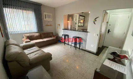 Apartamento para alugar, 79 m² por R$ 3.500,02/mês - Gonzaga - Santos/SP