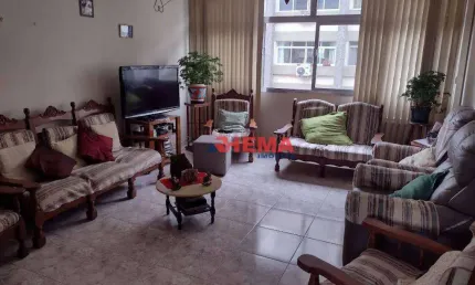 Apartamento com 2 dormitórios à venda, 90 m² por r$ 620.000,00 - gonzaga - santos/sp
