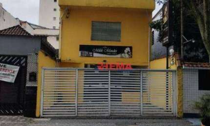 Casa para alugar, 380 m² por R$ 15.688,19/mês - Aparecida - Santos/SP