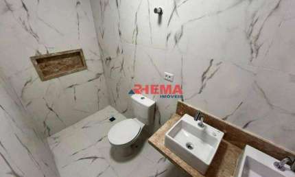 Casa com 3 dormitórios para alugar, 170 m² por R$ 10.000,02/mês - Embaré - Santos/SP
