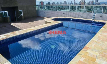Apartamento com 2 dormitórios à venda, 92 m² por r$ 900.000,00 - campo grande - santos/sp