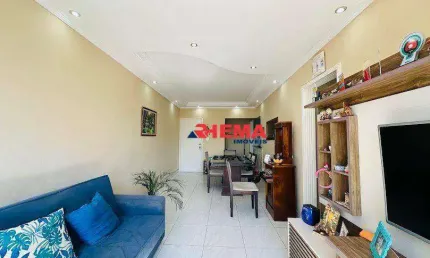 Apartamento com 2 dormitórios à venda, 79 m² por R$ 470.000,00 - Embaré - Santos/SP