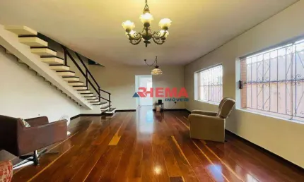 Casa com 5 dormitórios à venda, 324 m² por R$ 2.500.000,00 - Embaré - Santos/SP