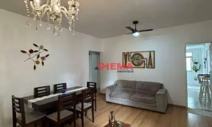 Apartamento à venda, 116 m² por r$ 640.000,00 - embaré - santos/sp