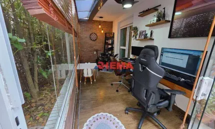 Apartamento Garden com 2 dormitórios à venda, 217 m² por R$ 1.915.000,00 - José Menino - Santos/SP