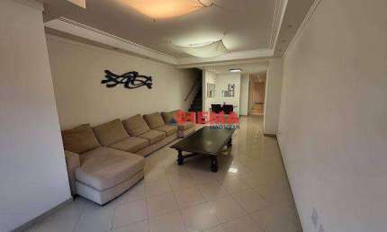 Sobrado com 4 dormitórios à venda, 185 m² por R$ 1.300.000,00 - Aparecida - Santos/SP