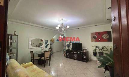 Casa com 3 dormitórios à venda, 127 m² por R$ 980.000,00 - Aparecida - Santos/SP