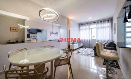 Apartamento com 2 dormitórios para alugar, 86 m² por R$ 4.500,01/mês - Embaré - Santos/SP