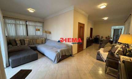 Apartamento com 4 dormitórios à venda, 189 m² por R$ 1.900.000,00 - Aparecida - Santos/SP
