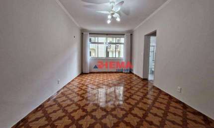 Apartamento com 2 dormitórios à venda, 100 m² por R$ 720.000,00 - Aparecida - Santos/SP