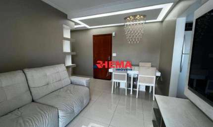 Apartamento para alugar, 85 m² por R$ 5.200,02/mês - Campo Grande - Santos/SP