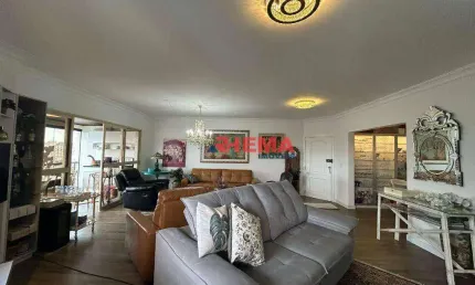 Apartamento com 3 dormitórios à venda, 185 m² por R$ 2.100.000,00 - Aparecida - Santos/SP