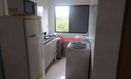Kitnet para alugar, 35 m² por R$ 1.900/mês - Estuário - Santos/SP