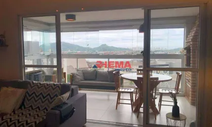 Apartamento com 3 dormitórios à venda, 111 m² por R$ 1.200.000,00 - Ponta da Praia - Santos/SP