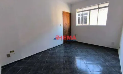 Apartamento com 2 dormitórios à venda, 51 m² por R$ 370.000,00 - Embaré - Santos/SP