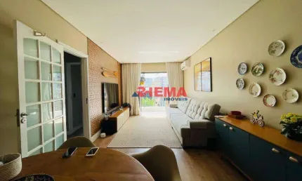 Apartamento com 2 dormitórios à venda, 97 m² por R$ 710.000,00 - Aparecida - Santos/SP