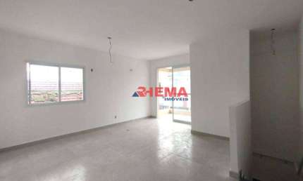 Sobrado com 3 dormitórios à venda, 108 m² por R$ 600.000,00 - Estuário - Santos/SP