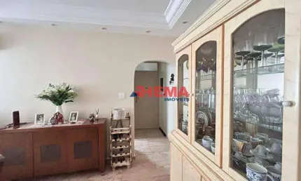 Apartamento com 2 dormitórios à venda, 80 m² por R$ 580.000,00 - Pompéia - Santos/SP