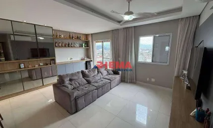 Apartamento com 2 dormitórios à venda, 81 m² por R$ 720.000,00 - Estuário - Santos/SP