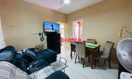 Apartamento com 2 dormitórios para alugar, 62 m² por R$ 3.500,02/mês - Ponta da Praia - Santos/SP