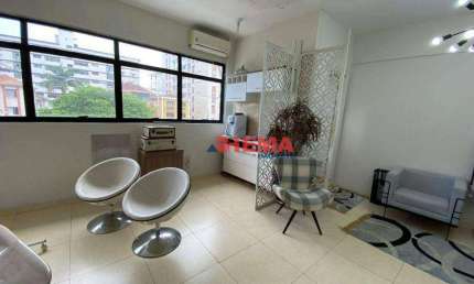 Sala à venda, 49 m² por R$ 235.000,00 - Macuco - Santos/SP