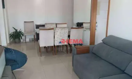 Apartamento com 2 dormitórios à venda, 81 m² por R$ 820.000,00 - Campo Grande - Santos/SP