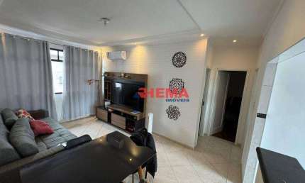 Apartamento com 2 dormitórios à venda, 86 m² por R$ 375.000,00 - Embaré - Santos/SP