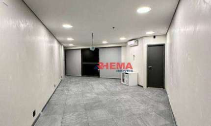 Sala para alugar, 42 m² por R$ 5.783,00/mês - Valongo - Santos/SP