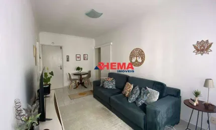Apartamento com 1 dormitório à venda, 54 m² por r$ 420.000,00 - embaré - santos/sp