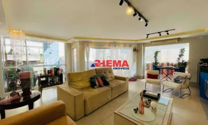 Cobertura com 2 dormitórios à venda, 227 m² por R$ 2.200.000,00 - Ponta da Praia - Santos/SP