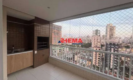 Apartamento para alugar, 111 m² por R$ 6.500,01/mês - Encruzilhada - Santos/SP