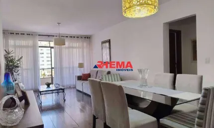 Apartamento com 3 dormitórios à venda, 147 m² por r$ 950.000,00 - ponta da praia - santos/sp