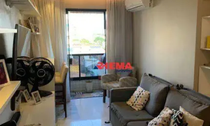 Apartamento com 2 dormitórios à venda, 88 m² por R$ 630.000,00 - Aparecida - Santos/SP
