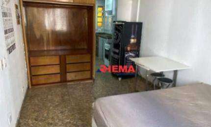 Kitnet para alugar, 32 m² por R$ 2.100/mês - José Menino - Santos/SP