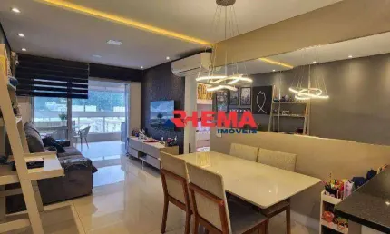 Apartamento com 2 dormitórios à venda, 84 m² por R$ 999.000,00 - Vila Belmiro - Santos/SP