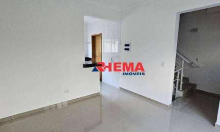Sobrado com 2 dormitórios à venda, 103 m² por R$ 721.000,00 - Marapé - Santos/SP