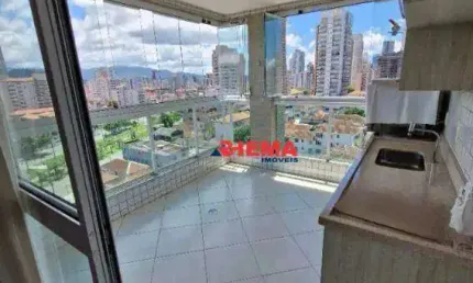 Apartamento com 3 dormitórios à venda, 123 m² por r$ 1.120.000,00 - pompéia - santos/sp