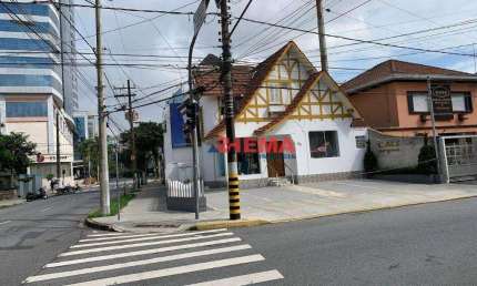 Sobrado com 4 dormitórios para alugar, 256 m² por R$ 24.000,02 - Aparecida - Santos/SP