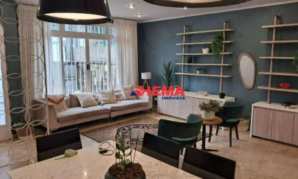 Sobrado com 4 dormitórios para alugar, 200 m² por R$ 15.670,01/mês - Gonzaga - Santos/SP