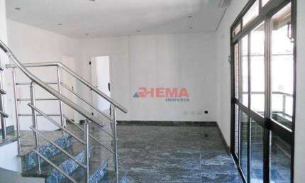 Cobertura com 3 dormitórios à venda, 210 m² por R$ 2.650.000,00 - Aparecida - Santos/SP