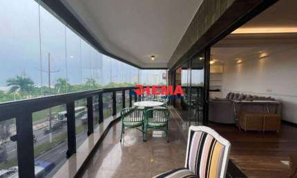 Apartamento com 3 dormitórios à venda, 252 m² por R$ 3.000.000,00 - Pompéia - Santos/SP