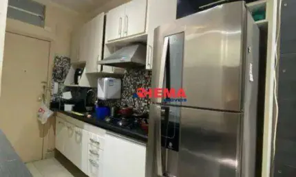 Kitnet com 1 dormitório à venda, 30 m² por r$ 330.000,00 - embaré - santos/sp