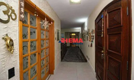 Apartamento com 4 dormitórios à venda, 335 m² por r$ 2.015.000,00 - boqueirão - santos/sp