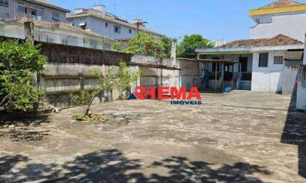 Terreno à venda, 369 m² por R$ 2.120.000,00 - Aparecida - Santos/SP