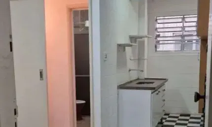Apartamento com 1 dormitório para alugar, 45 m² por R$ 2.300,01 - Ponta da Praia - Santos/SP