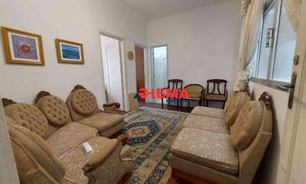 Apartamento com 2 dormitórios para alugar, 65 m² por R$ 3.000,01/mês - Embaré - Santos/SP
