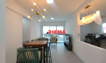 Apartamento com 2 dormitórios à venda, 97 m² por R$ 1.650.000,00 - Embaré - Santos/SP