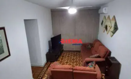 Apartamento com 2 dormitórios à venda, 67 m² por R$ 350.000,00 - Embaré - Santos/SP