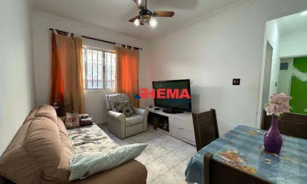 Apartamento com 1 dormitório à venda, 45 m² por R$ 280.000,00 - Campo Grande - Santos/SP